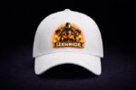 casquette izenride blanche custom orange