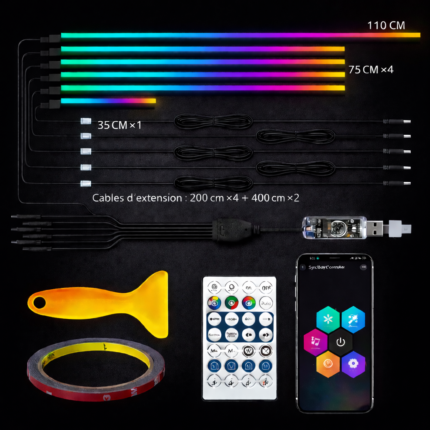 kit led 6 bandes izencustom